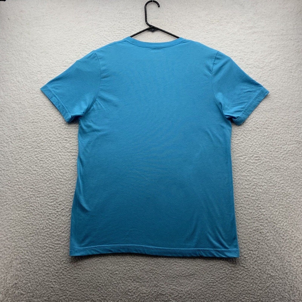 Huk T-Shirt Mens Large Blue Performance‎ Fishing USA Strong Outdoors Dad - Picture 3 of 10
